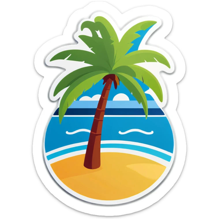 Playa sticker