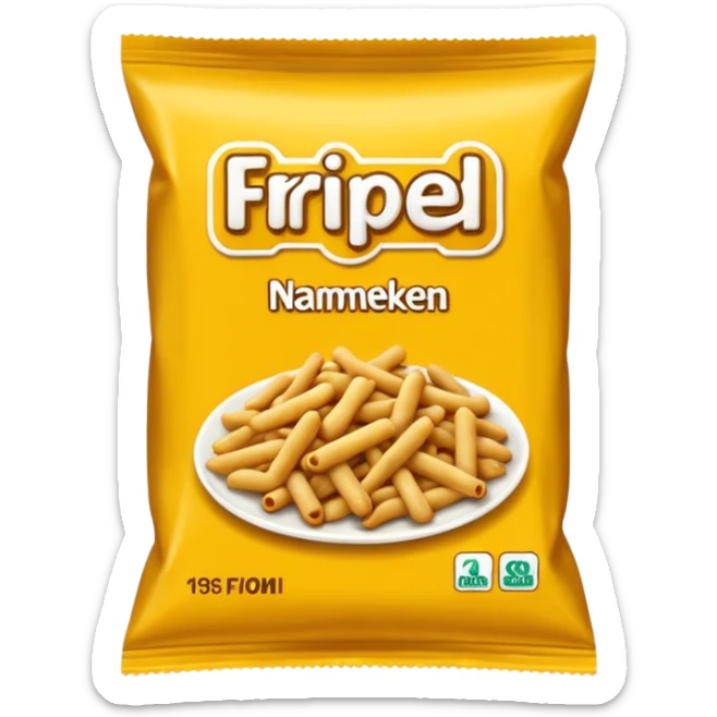 Fried Namkeen Packet sticker