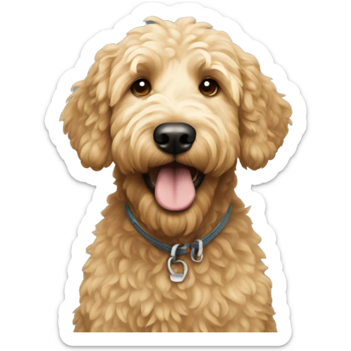 Golden doodle  sticker