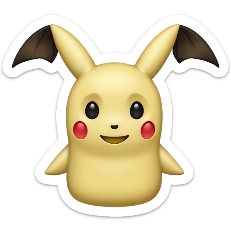 Me gustaría que hagas un emoji de un pokemon que se llama mimikuu sticker
