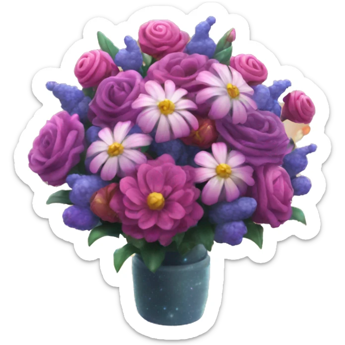 Bouquet Galaxy  sticker