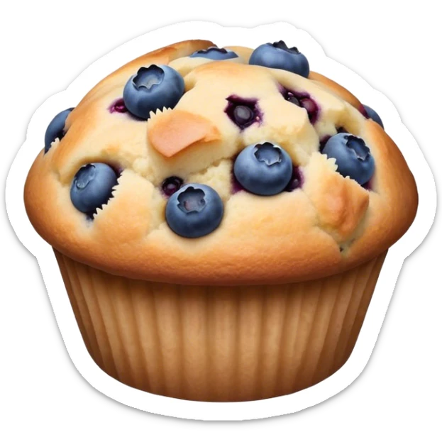 Muffin sticker