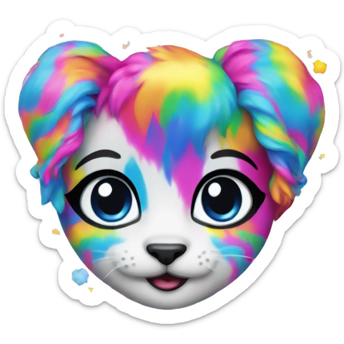 lisa frank sticker