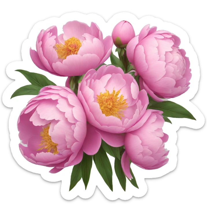 Peonies  sticker