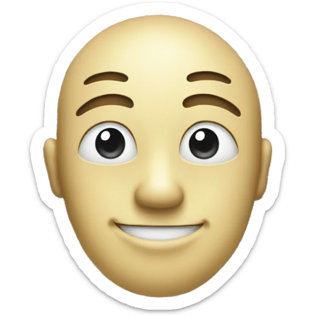 the face of a smiling person with eyes resembling money bills.  sticker