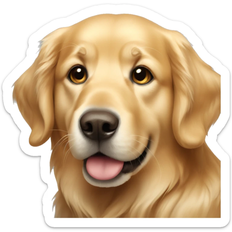 Golden retriever  sticker
