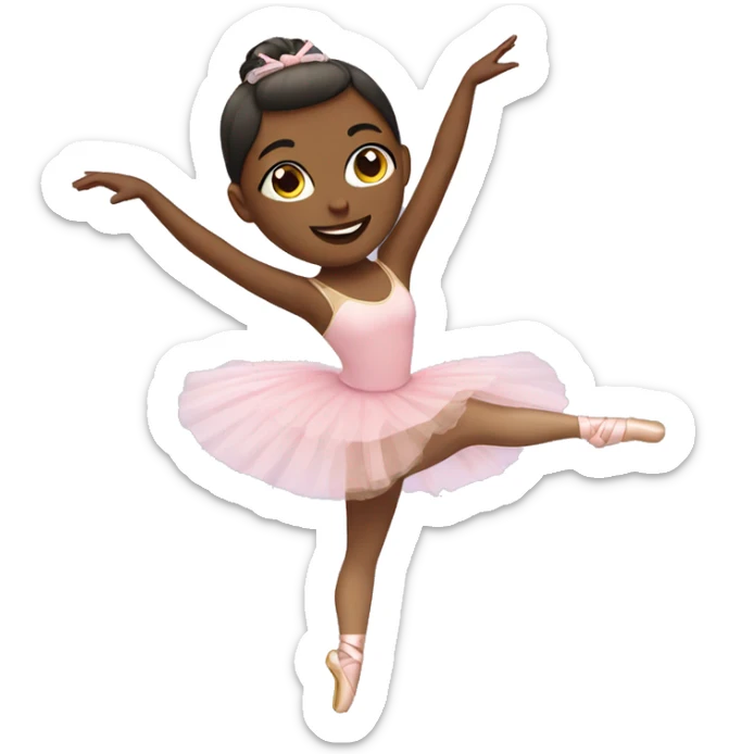 Ballerina sticker