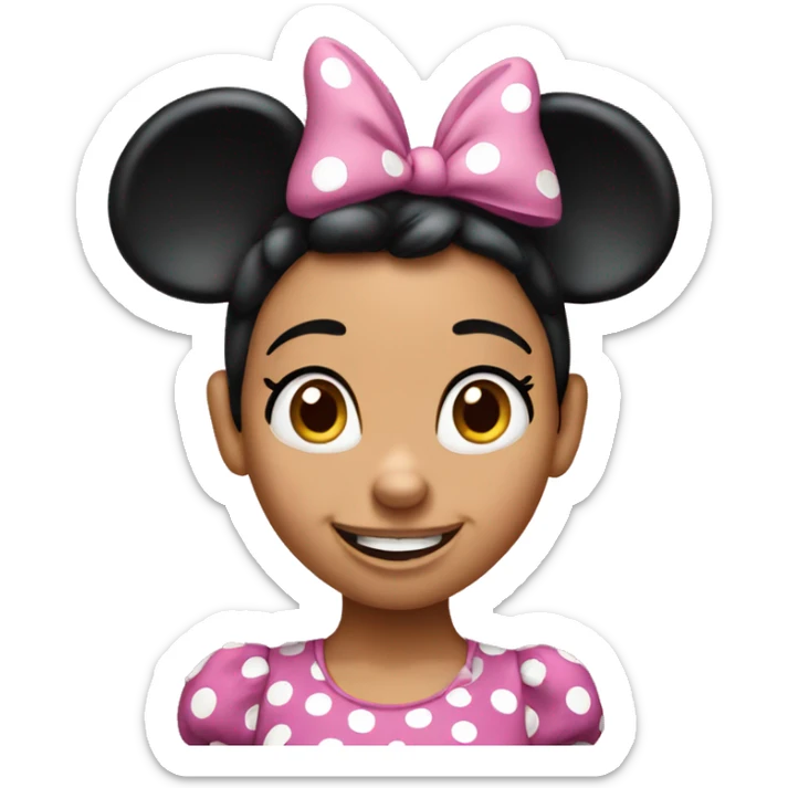 minnie mouse sticker