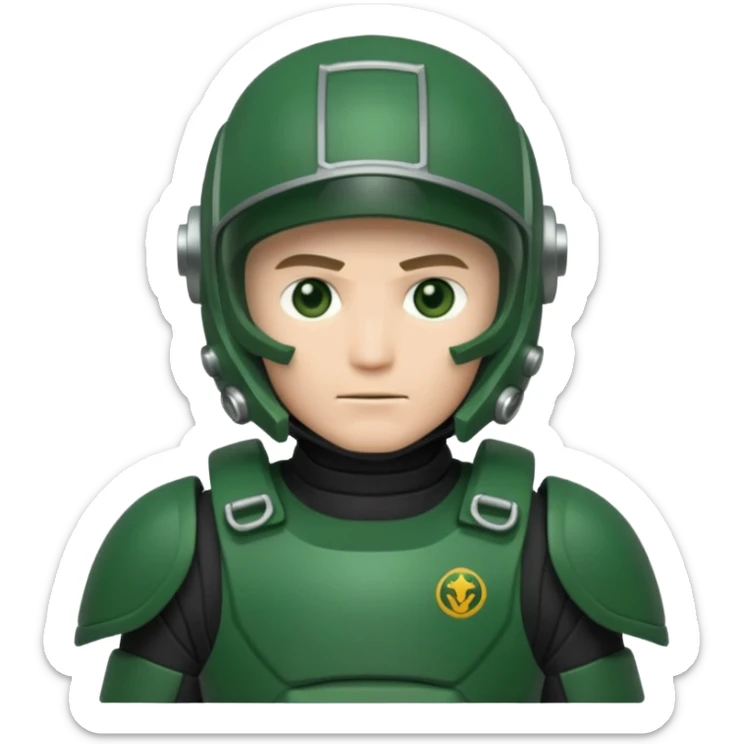 Lloyd garmadon's resistance suit from ninjago season 8 sons of garmadon sticker