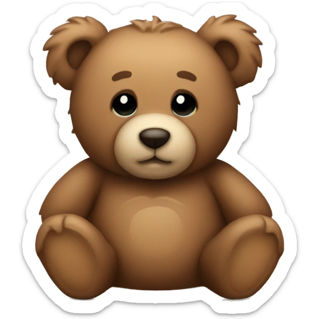 teddy bear sticker