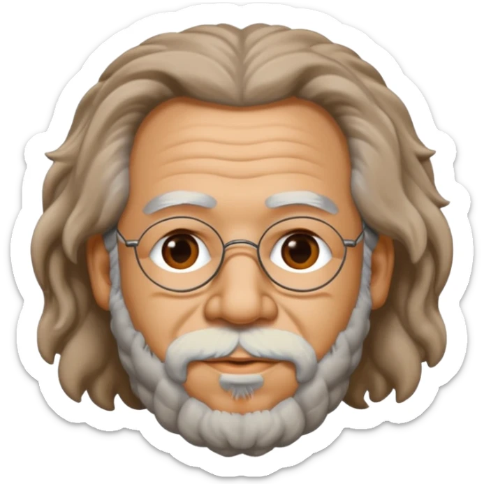 Jerry garcia sticker