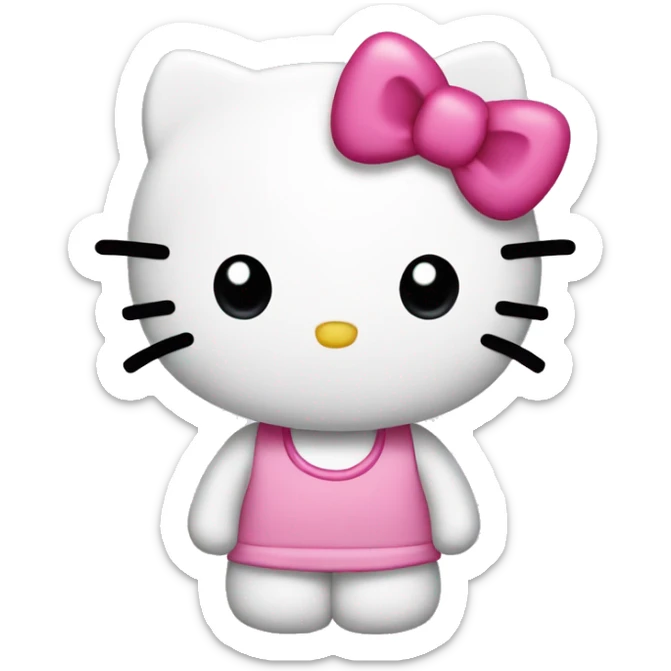 Hello kitty sticker
