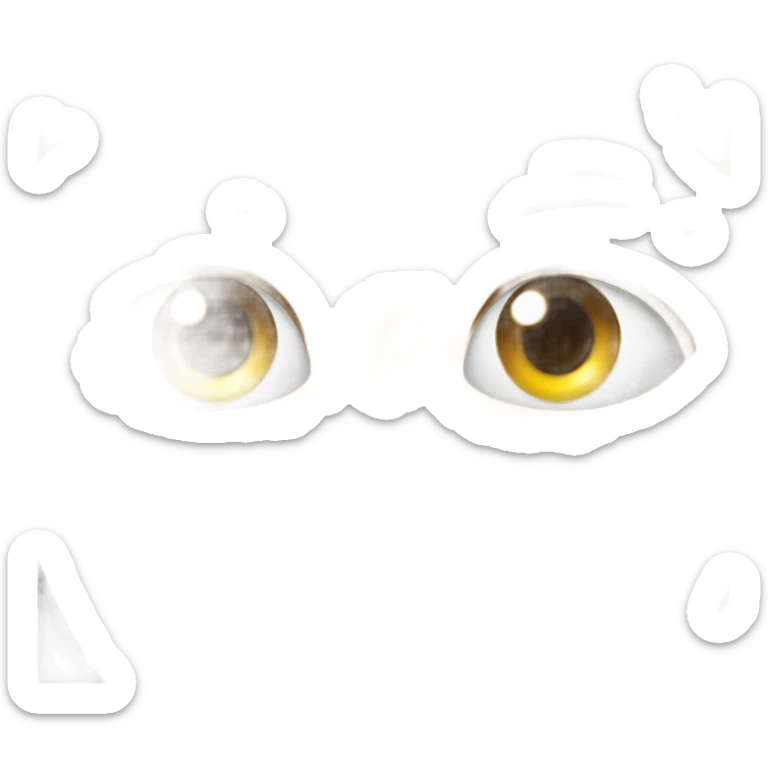 mysterious smirk  sticker