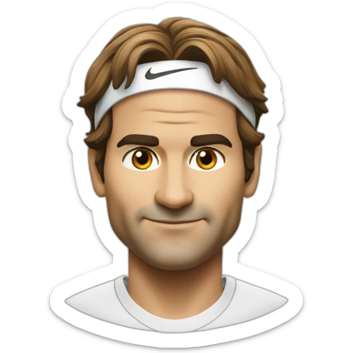 Roger Federer  sticker