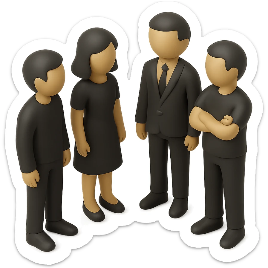 group of people sticker