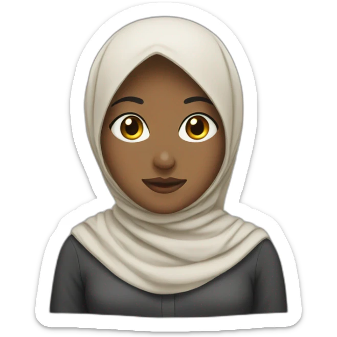 hijab  sticker