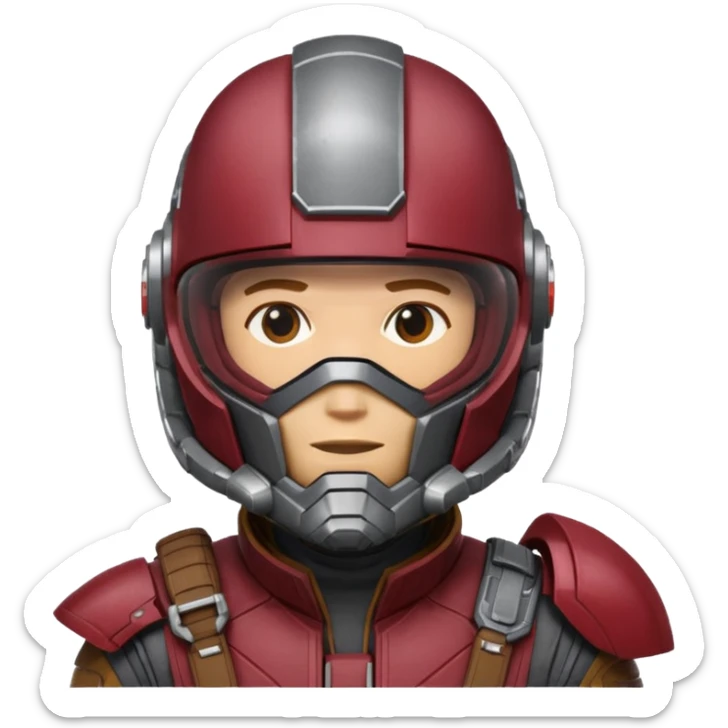  Star-Lord form Guardians of the Galaxy movie sticker