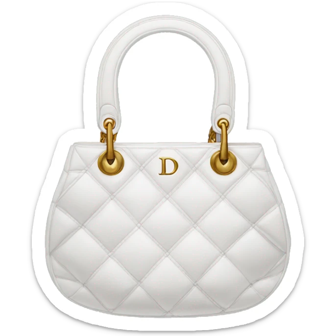 dior bag sticker