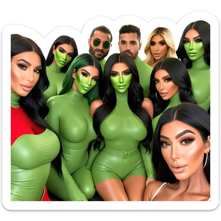 Leila Hormozi, Alex Hormozi, Josh King Madrid JetSet, Tefi Valenzuela, Ana Cheri, Valeria Orsini, Timiree, Kim Kardashian , Kylie Jenner, Narmin Assira, Jamie Maelani, Ashley Flores, Dan Fleyshman, DanielG, Shelby Sapp sticker