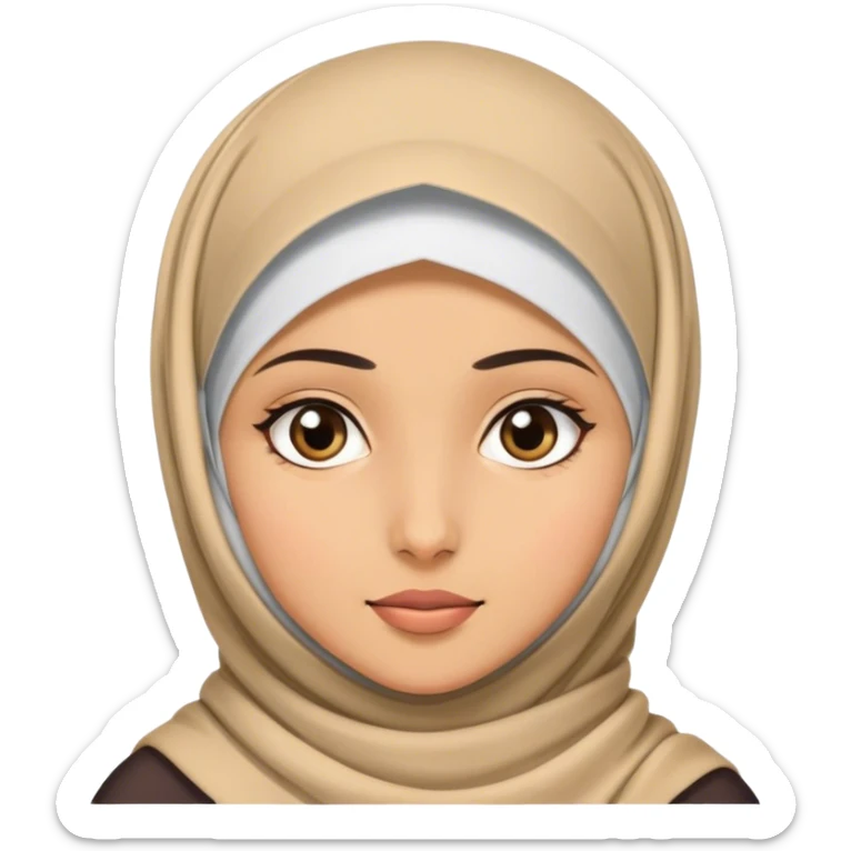 Hijab girl
 sticker
