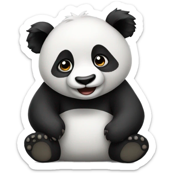Panda sticker