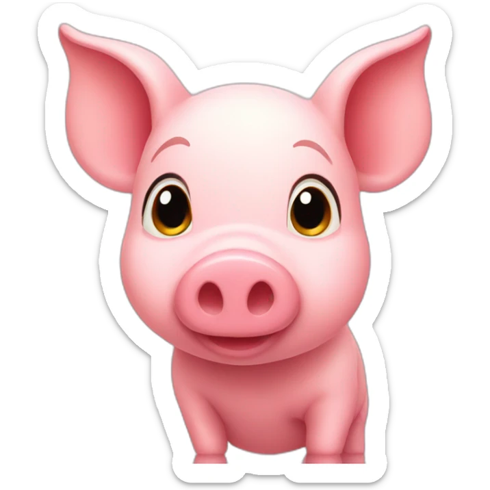 Piglet sticker