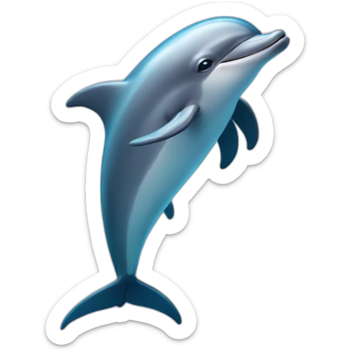 dolphin sticker