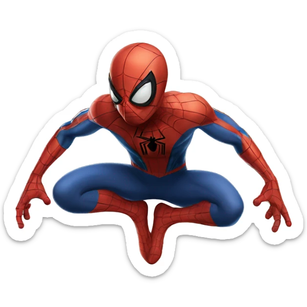 Spider man sticker