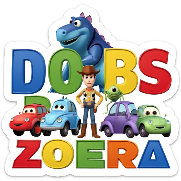 Disney pixar movies
Toy Story (1995)
A Bug's Life (1998)
Toy Story 2 (1999)
Monsters, Inc. (2001)
Finding Nemo (2003)
The Incredibles (2004)
Cars (2006)
Ratatouille (2007) sticker