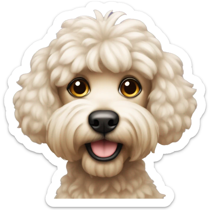 caniche sticker