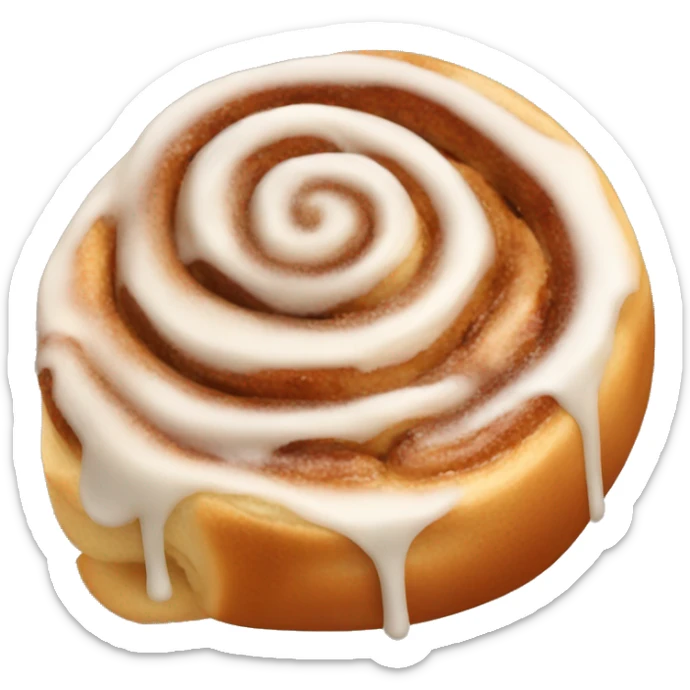 cinnamon roll sticker