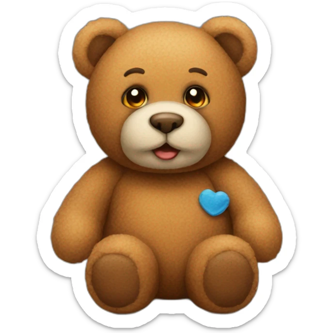 Teddy sticker