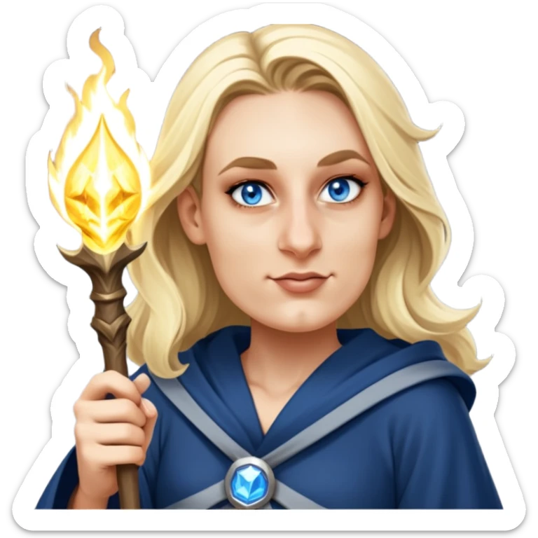Stormcaller Wizard sticker