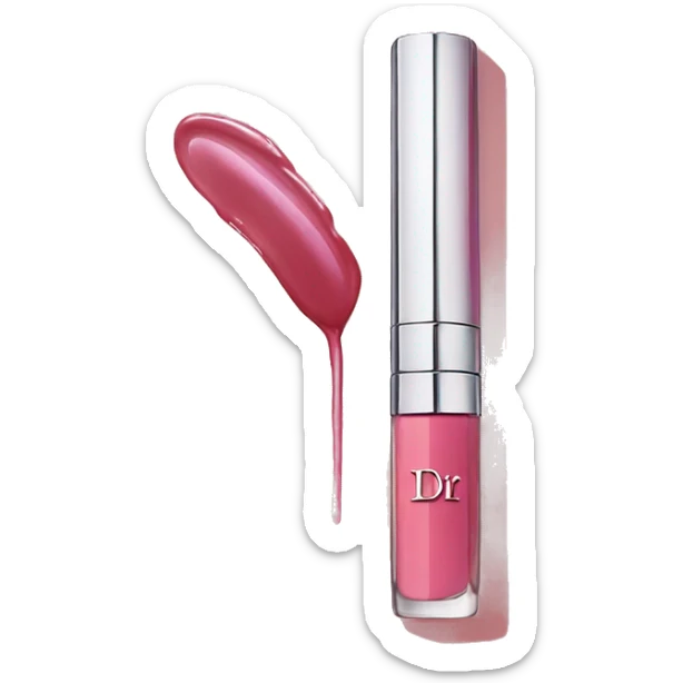 Dior lip gloss sticker