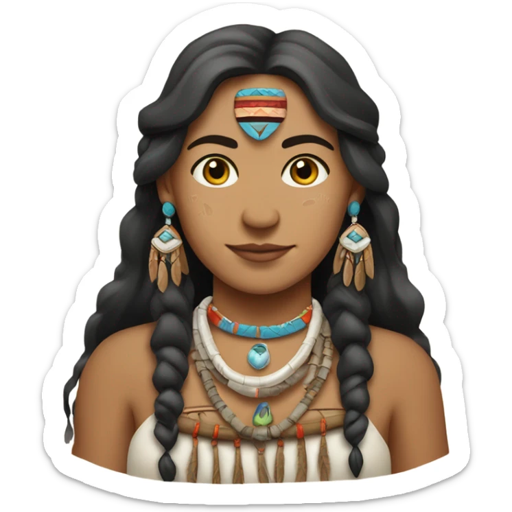 Native American  sticker