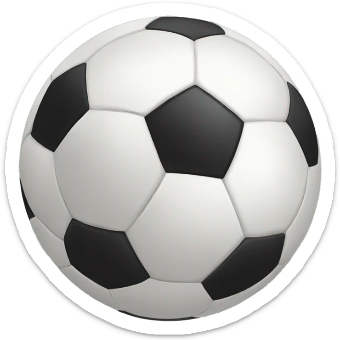soccer ball sticker