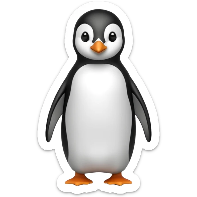 Pingüino sticker