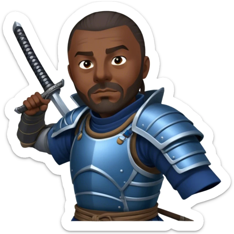 Samurai Defender sticker