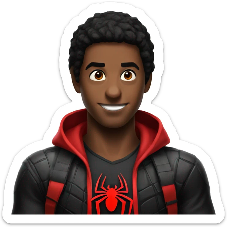 Miles morales sticker