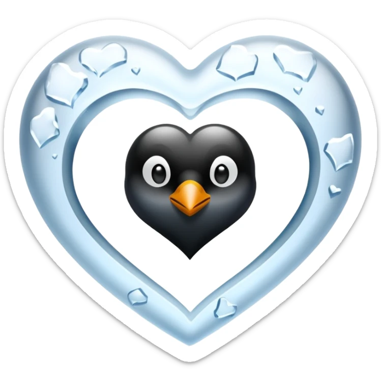 Susunkan aku emoji yang ada di game whiteout survival menjadi sebuah gambar love sticker