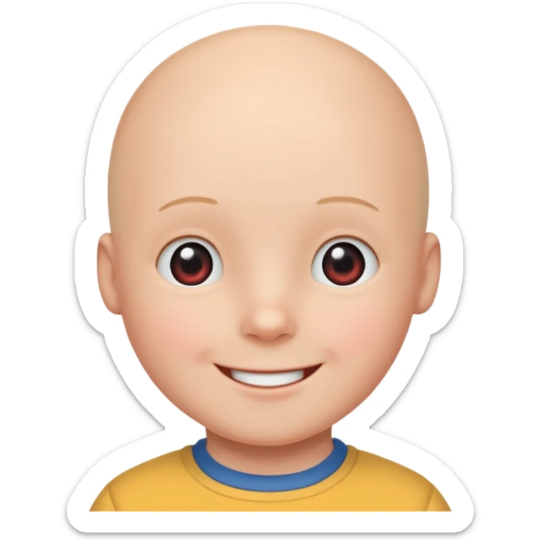 Caillou sticker