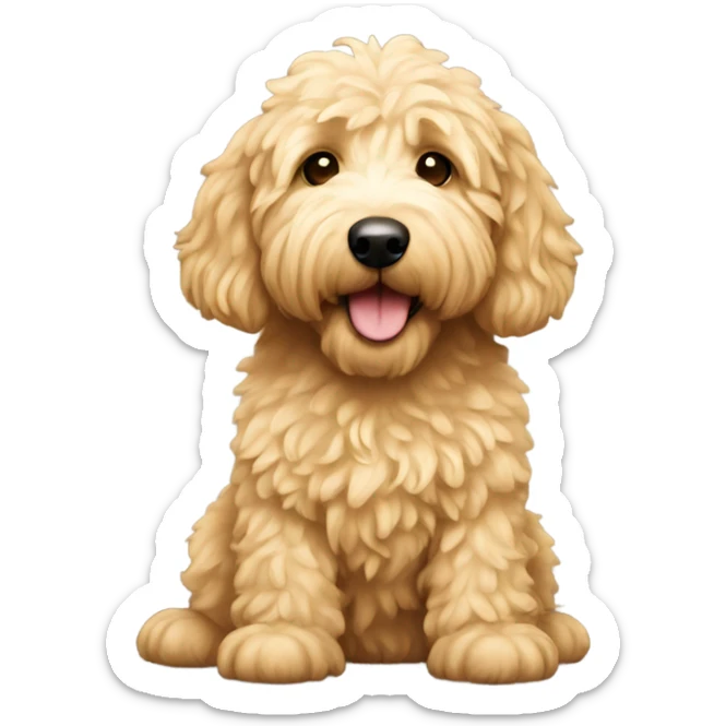 Golden doodle  sticker