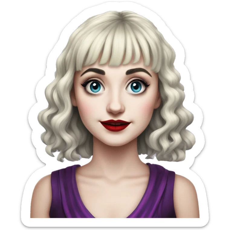 Sophia Anne Caruso is an American actress and singer best known for originating the role of Lydia Deetz in the Broadway musical Beetlejuice,  sticker