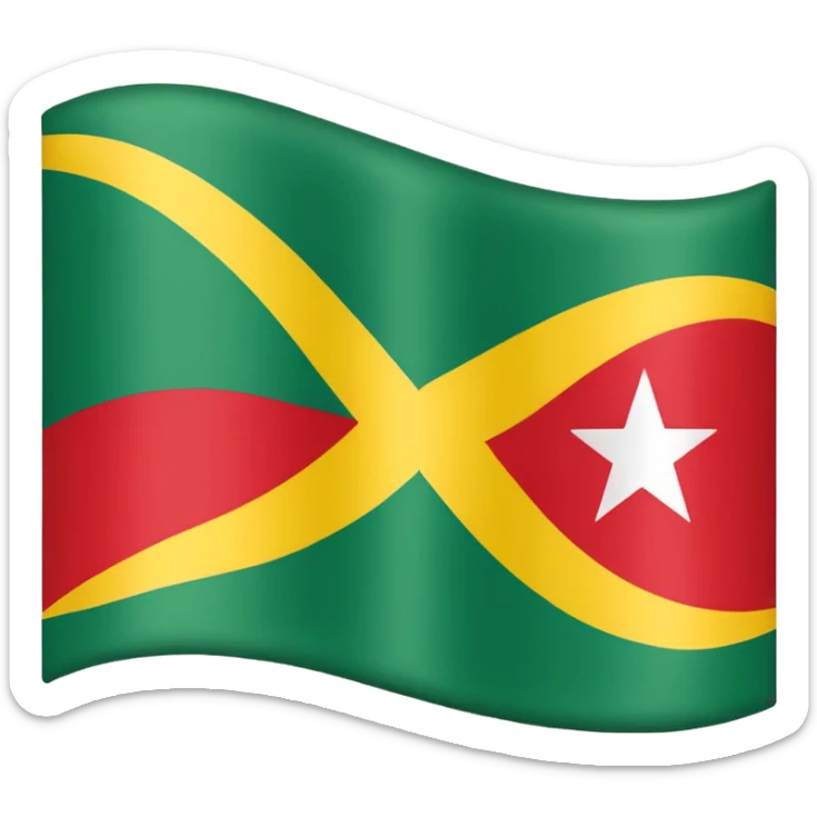 🇹🇬 du noir à la place du vert et du rouge à la place du jaune « drapeau du togo  sticker