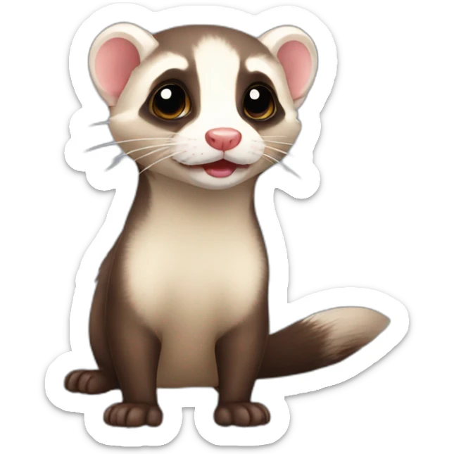Ferret sticker