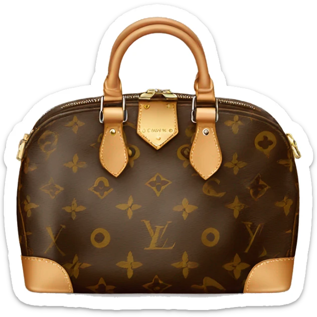 Louis Vuitton bag sticker