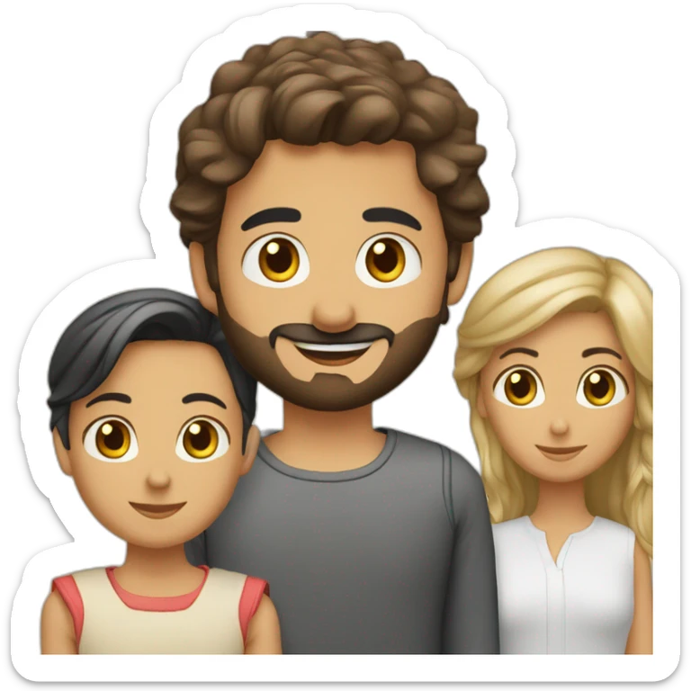 Gmail is with man Arabic, wife Arabic, boy Arabic, girl Arabic and little boy arabic sticker