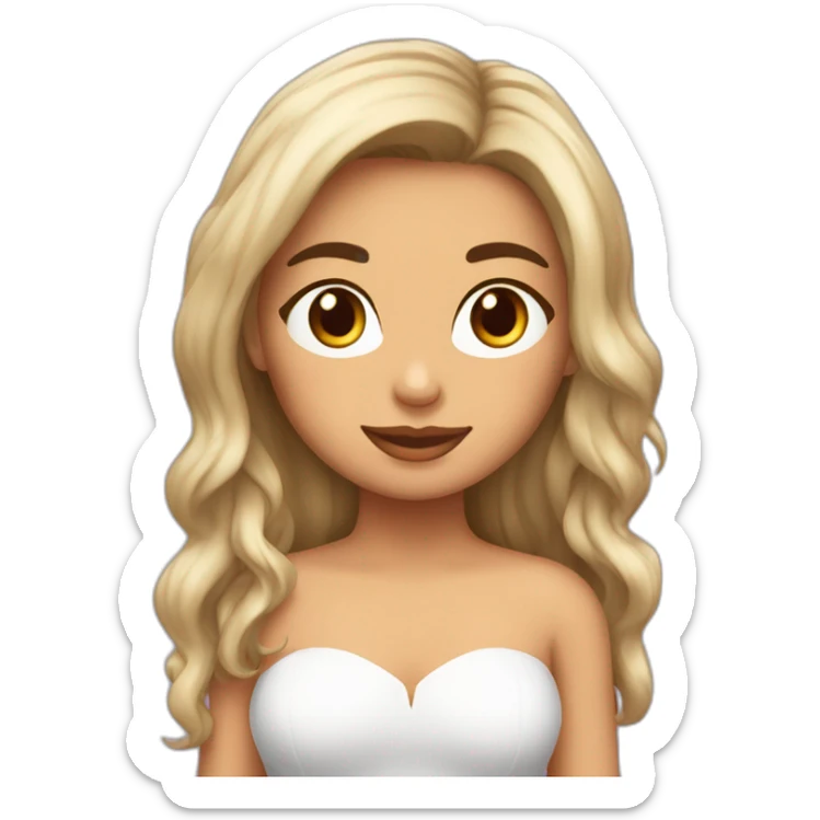 CHICA MORENA PELO MEDIANO PIEL BLANCA CON PECAS JUNTO CON UN YORKSHIRE sticker