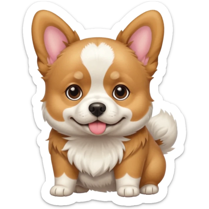 Can you do a mix of a Maltese, Pomerian, French Bulldog and Corgi sticker
