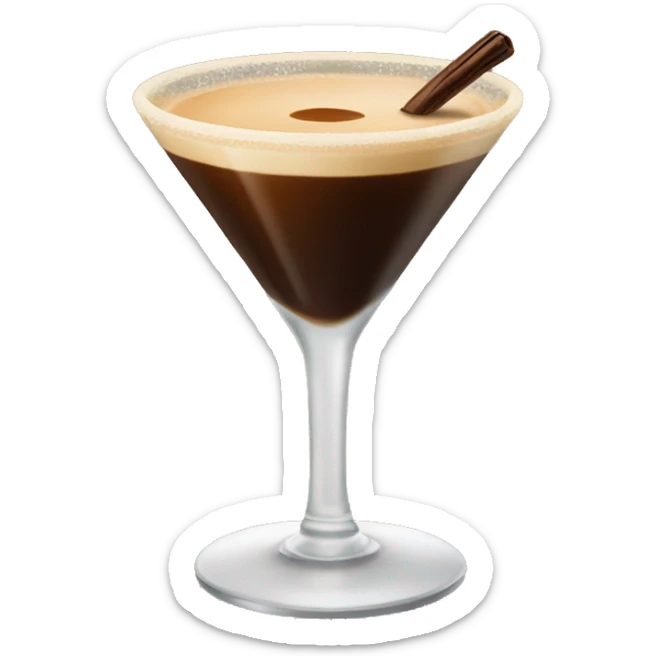 Espresso martini sticker